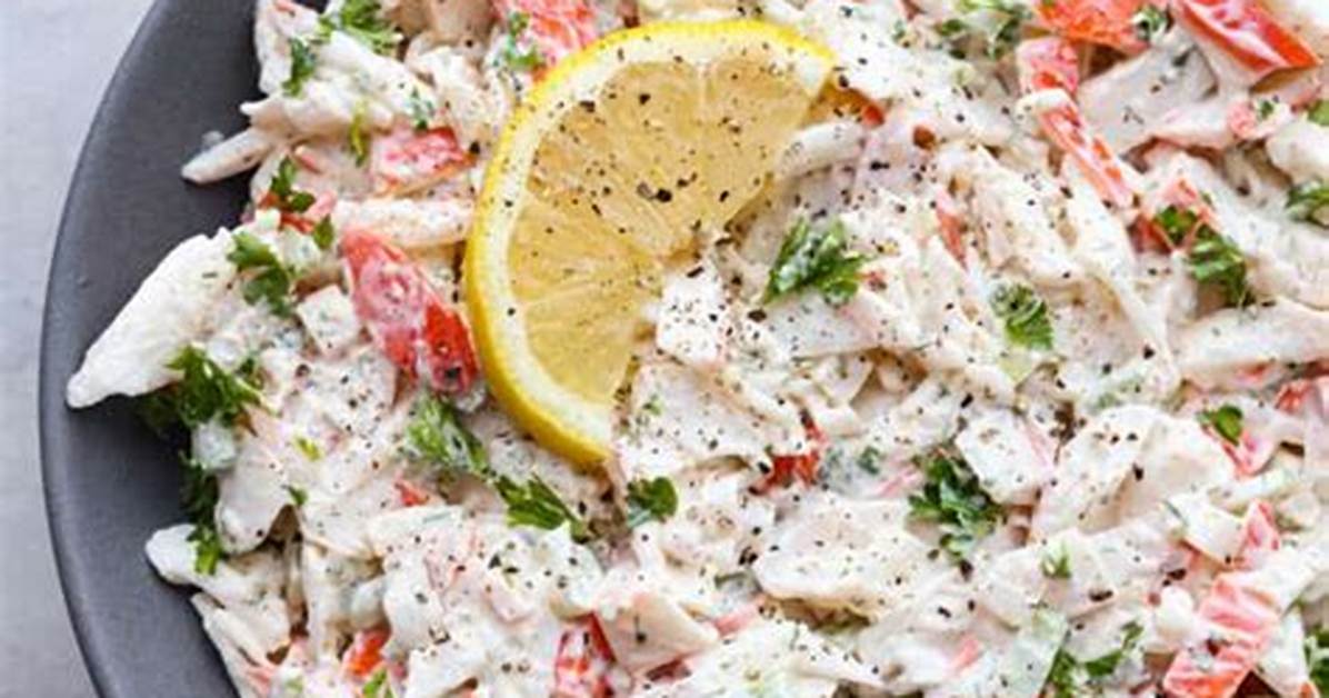 The Seafood Salad Renaissance How Classic Crab Louie and Faux Crab