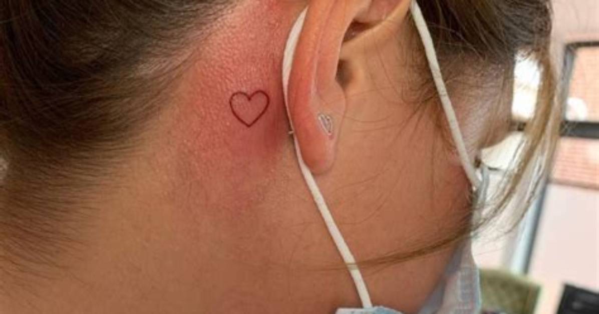 The Secret Meaning Behind Ear Heart Tattoos: Why Pop Stars Turn Breakups into Subtle Ink