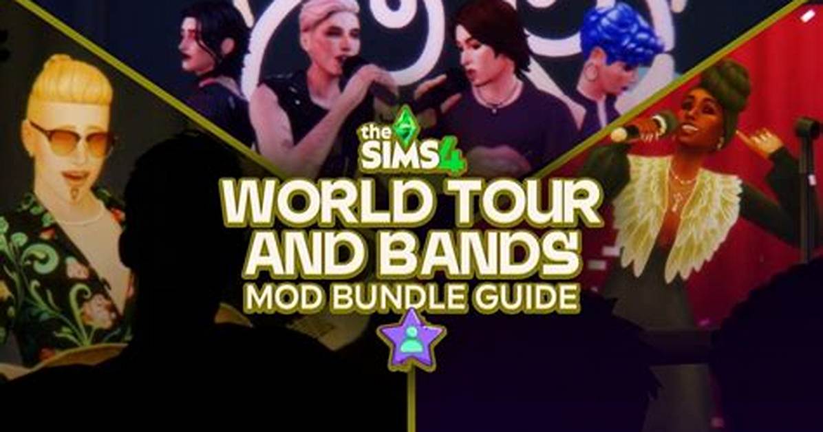 The Sims 4 World Tour Mod Release Everything Included in the Big