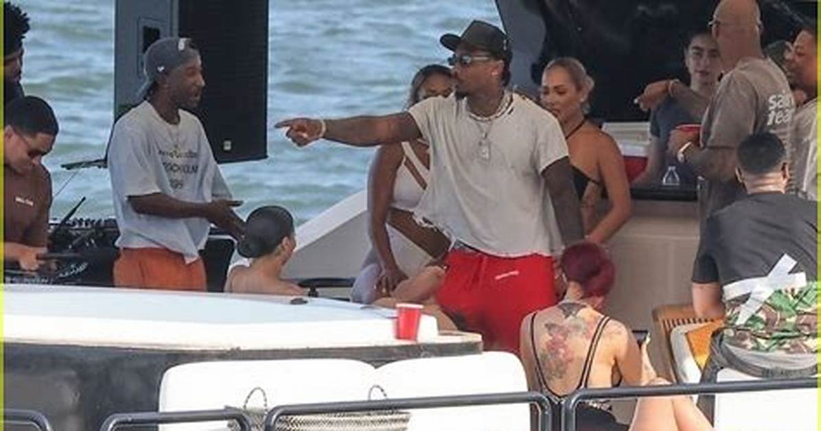 The Stefon Diggs Yacht Photo with Jeffree Star Real Evidence or Ai