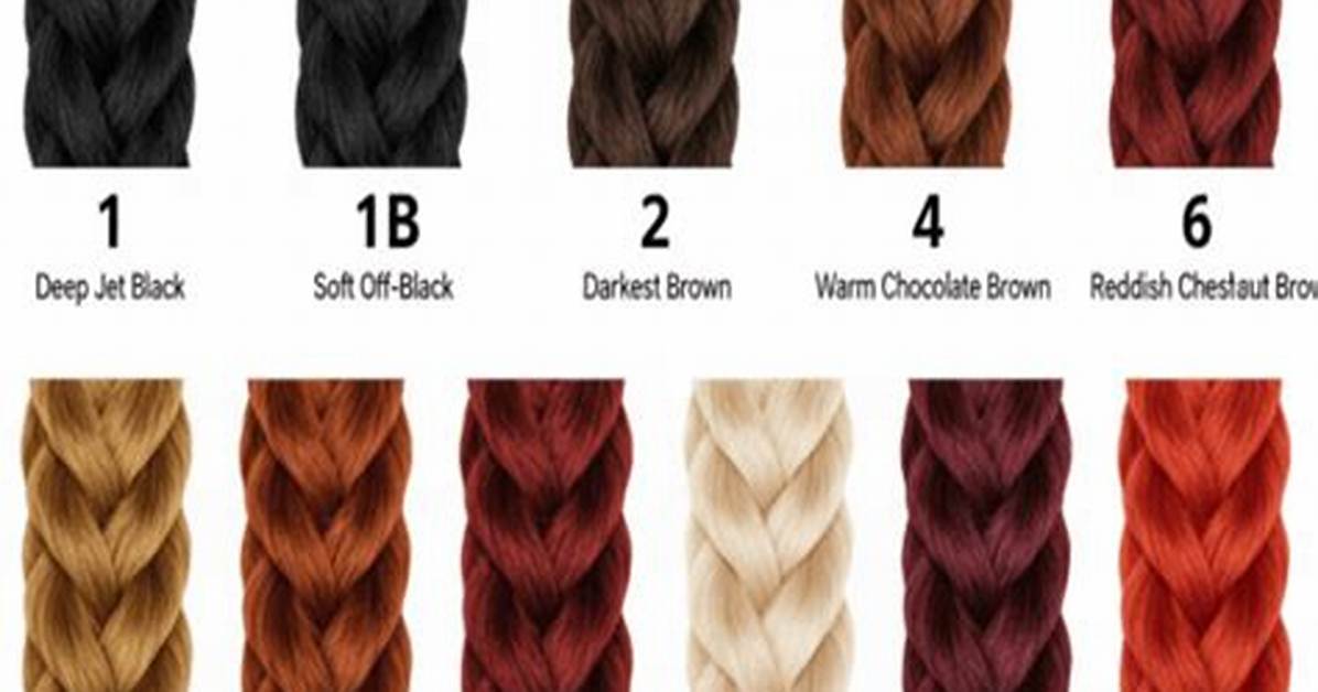 The Truth About 350 Braiding Hair Color Codes Synthetic Fibers And