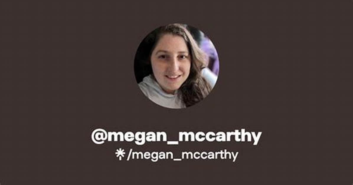 The Truth About the Megan Mccarthy Leaks Debunking Misinformation And