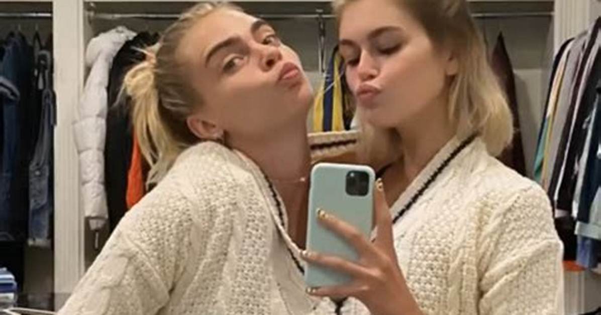 The Truth Behind Cara Delevingne and Kaia Gerber S Matching Solemate