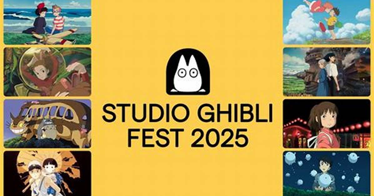 The Ultimate 2025 Studio Ghibli