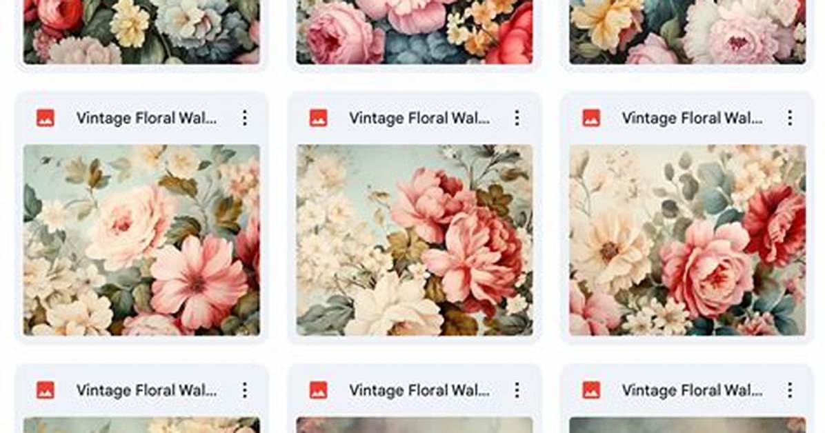 The Ultimate Floral Wallpaper Directory Names Design Eras And