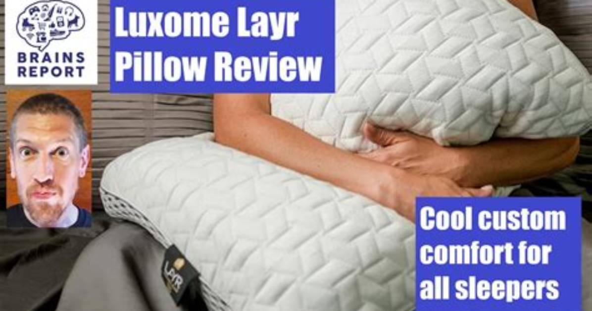 The Ultimate Luxome Layr Pillow Guide Sizing Setup and Sleep