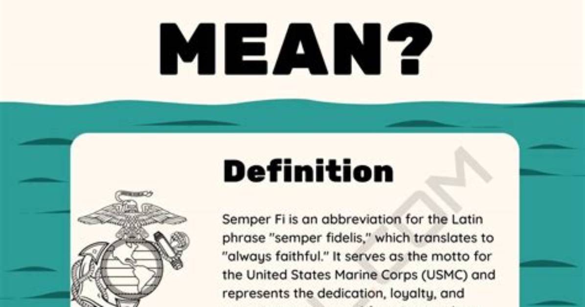 The Ultimate Semper Fi Guide Latin Meaning Pronunciation Military History And
