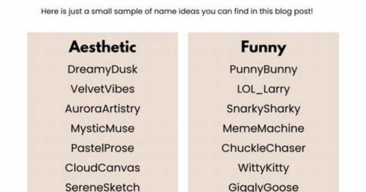 The Ultimate Tiktok Username Playbook 150 Creative Name Ideas and Brand