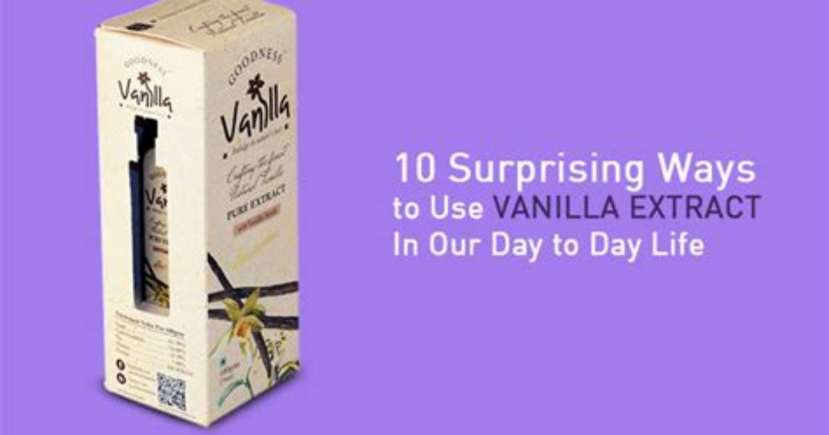The Vanilla Extract Lifespan Timeline from Day 1 To
