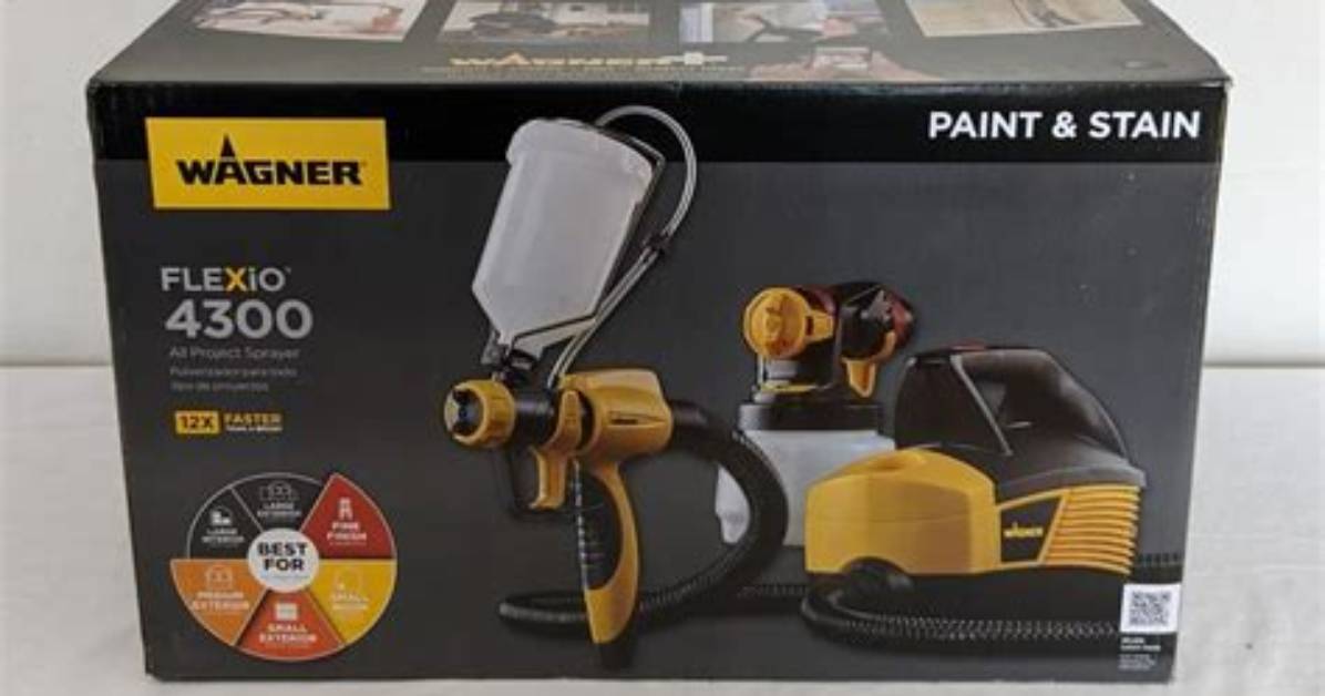 The Wagner Flexio Evolution How the 4300 Redefined Diy Hvlp Paint