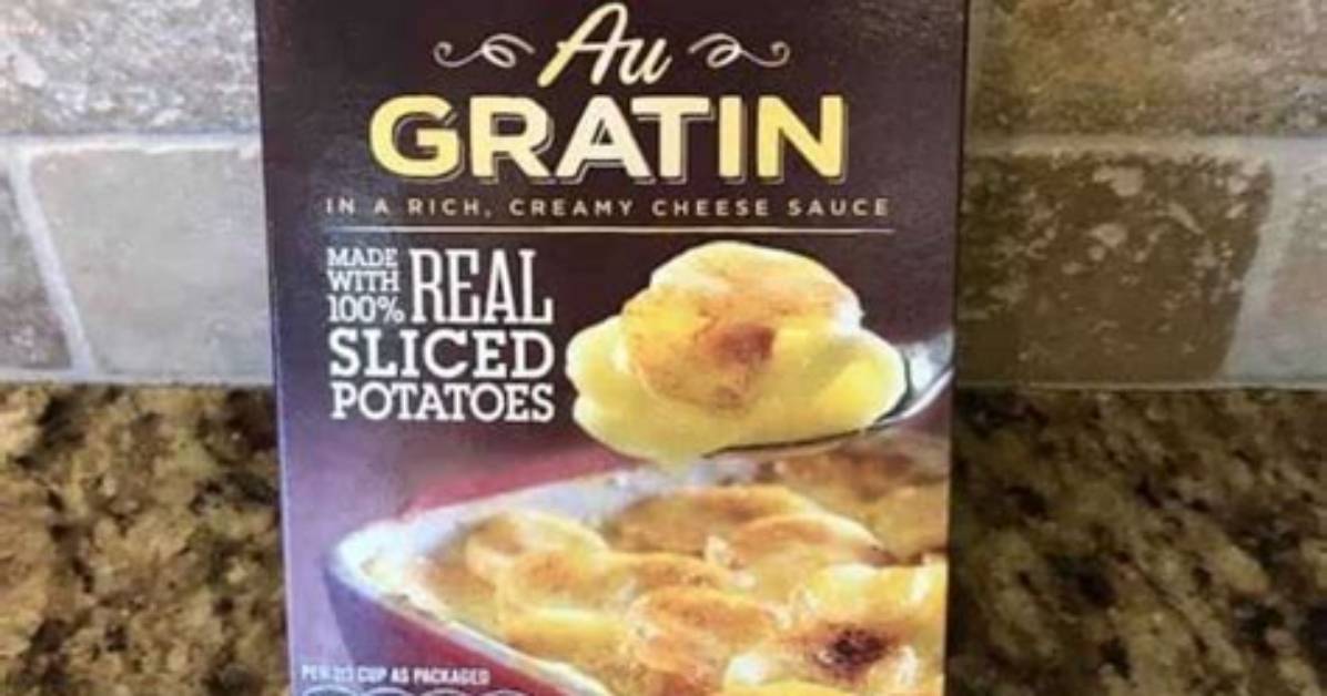 The Worst Boxed Au Gratin Potatoes on Grocery Shelves Exposed By