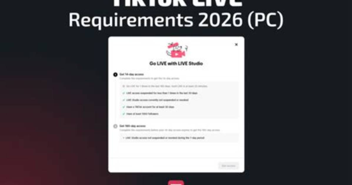 Tiktok Live Studio Requirements Fact Check Do You Need 1 000