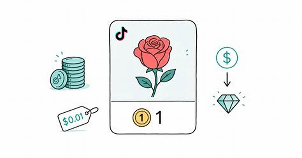 Tiktok Rose Cost Breakdown Coin Prices Diamond Values and Payout