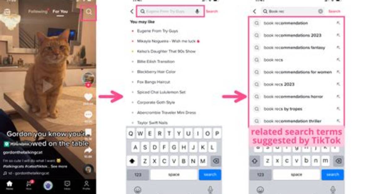 Tiktok Search Bar Oddities Caught on Screen What Real Users Are