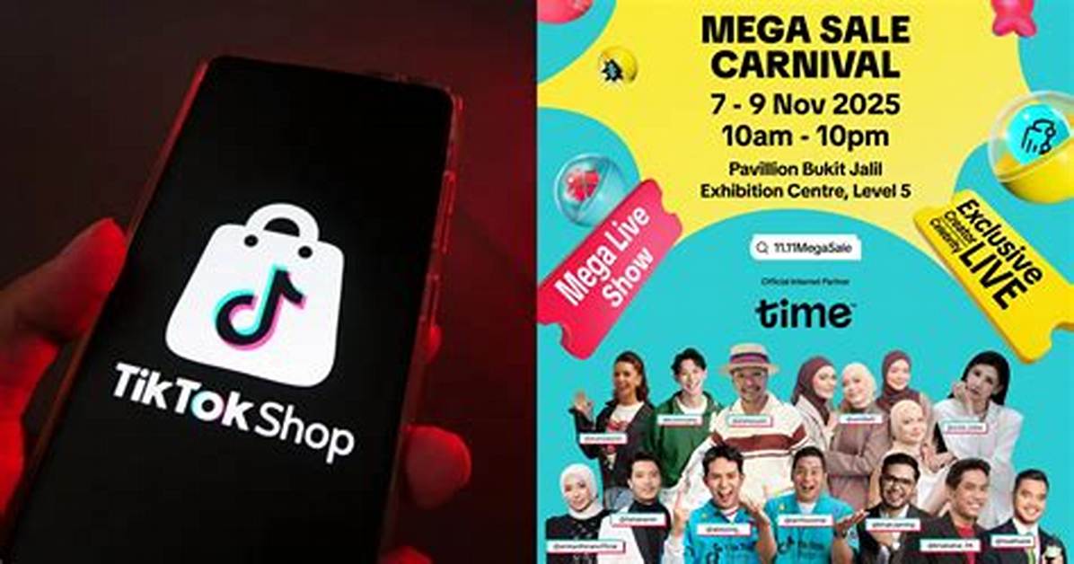 Tiktok Shop Expands Mega Sales Events Massive Discounts Challenging