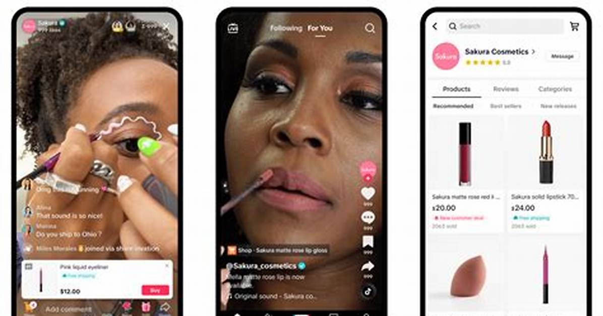 Tiktok Shop Us Explained How Buying Selling and Live Shopping