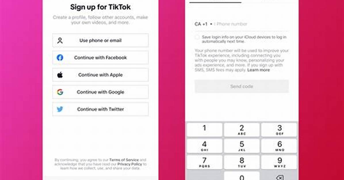 Tiktok Sign up Walkthrough Step by Step Screen Guide To