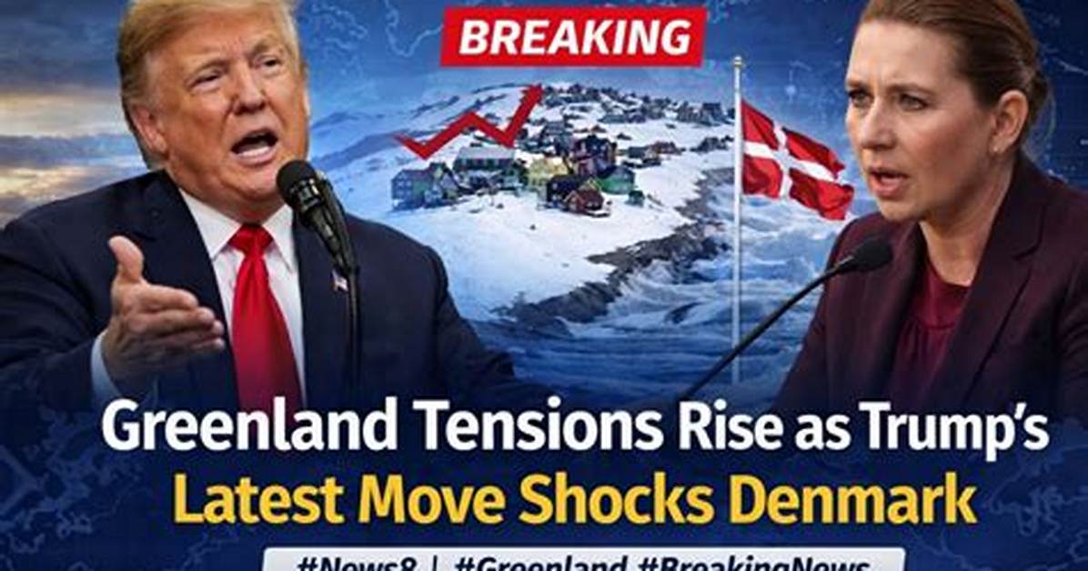 Timeline How Greenland Tensions Triggered Denmark S Coat Of