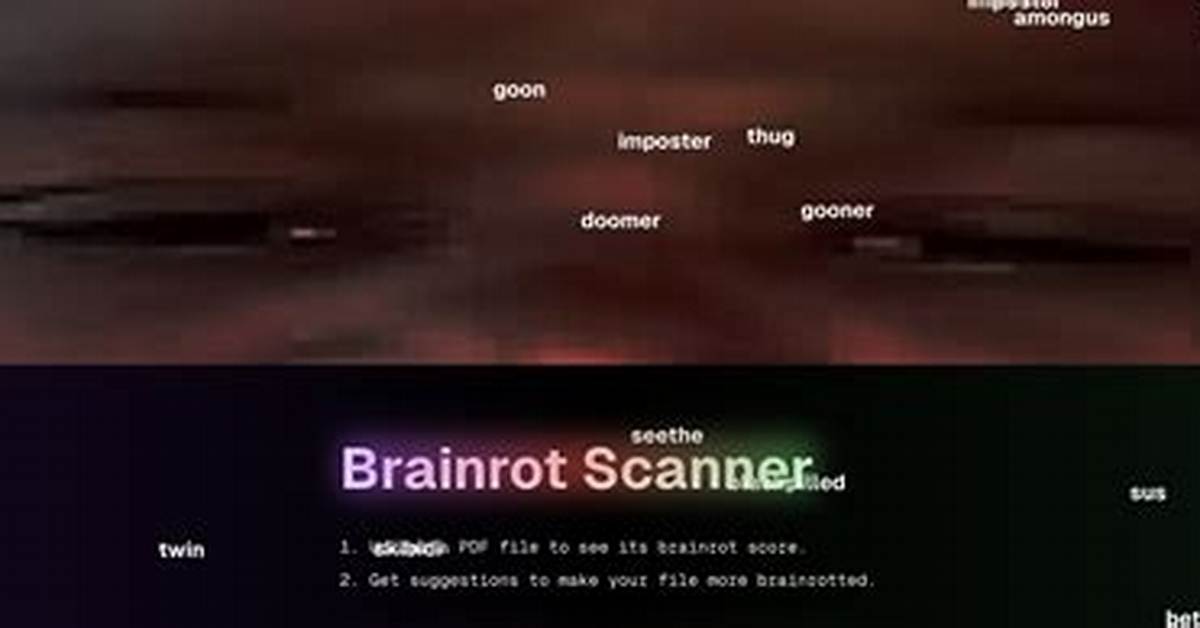 Timeline of the Brainrot Scanner Surge from Meme Drop To