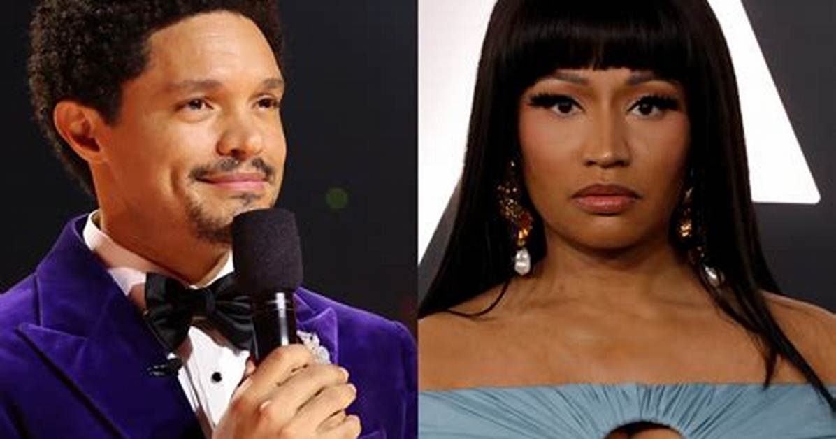 Trevor Noah vs Nicki Minaj Timeline How a Grammys Monologue Ignited Gay