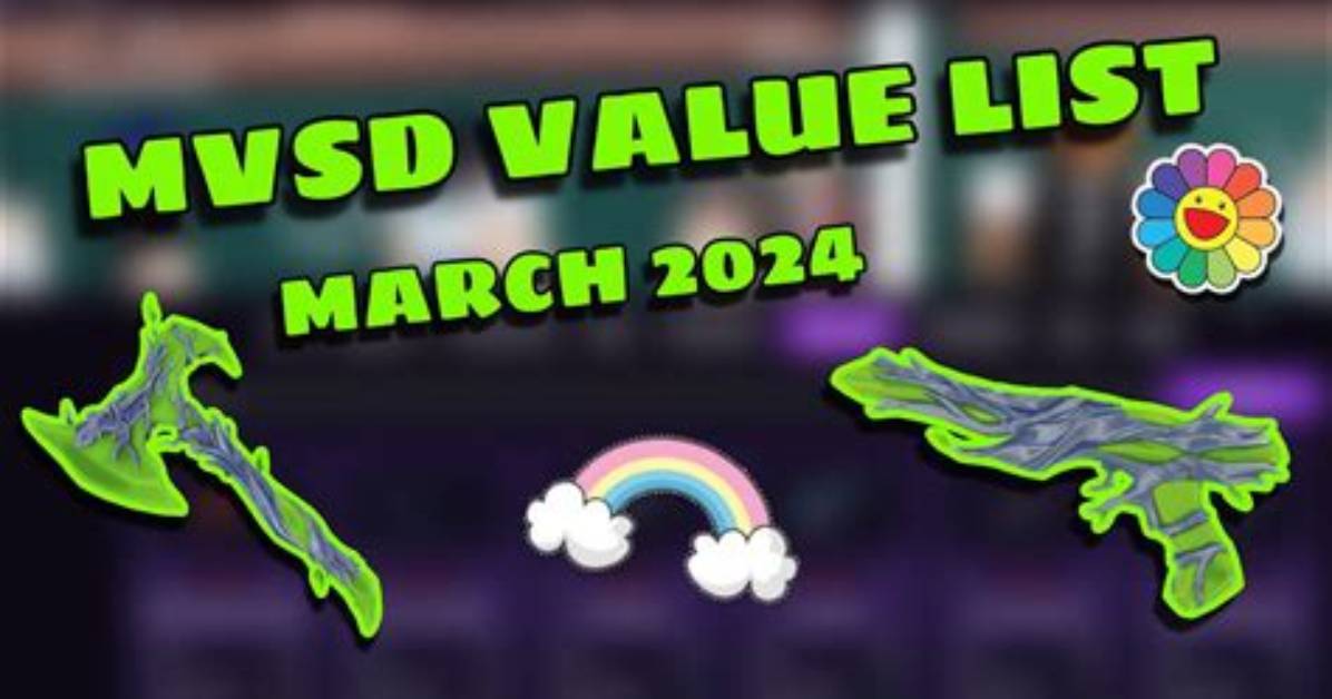 Ultimate Mvsd Value List Guide How to Trade Like a Pro And