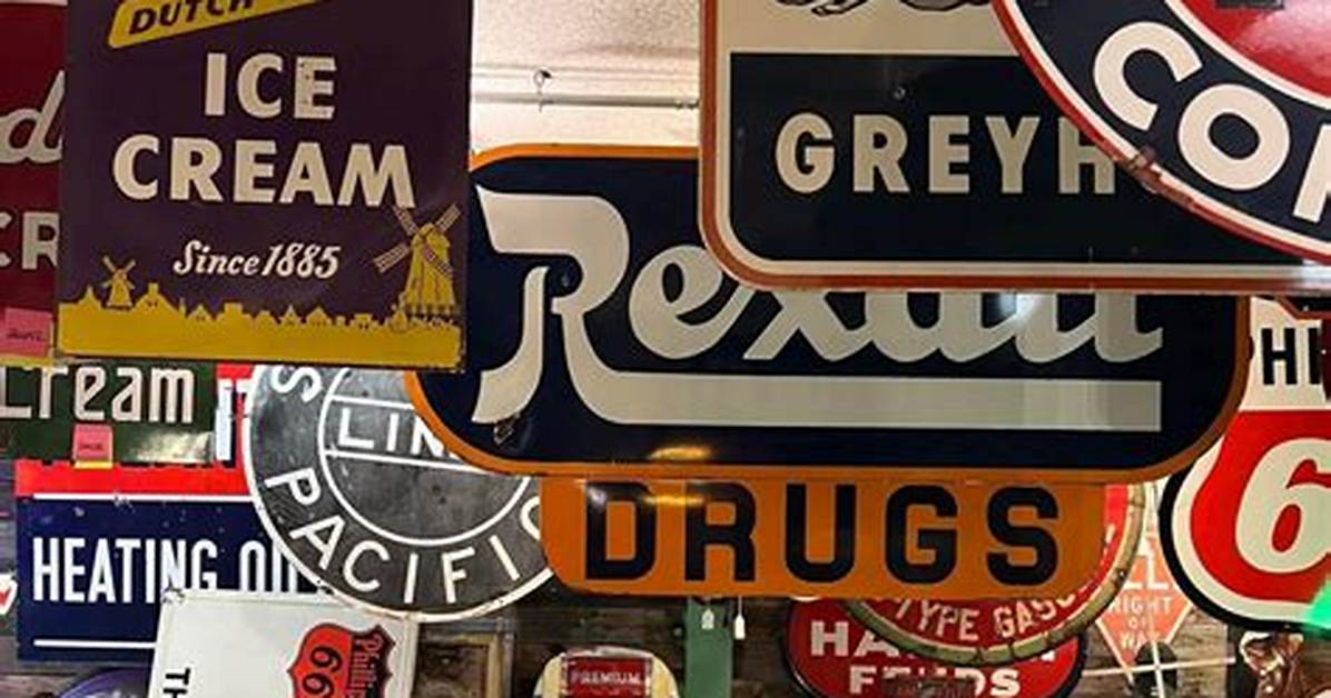 Vintage Signs and Archives Proof of the Era When Haircuts Cost A