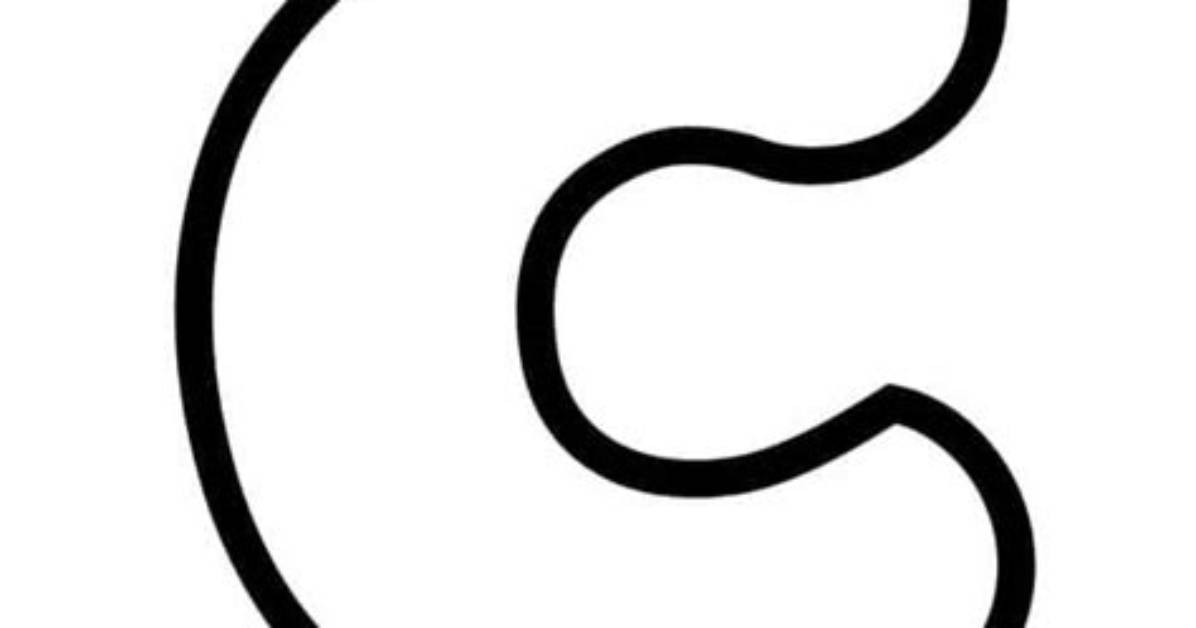Visual Anatomy of a Bubble Letter C Angles Highlights and 3D