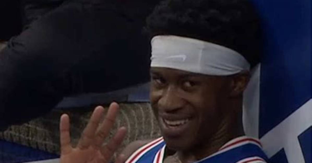 Vj Edgecombe S Viral Meme Reaction Inside Lebron James Joining The