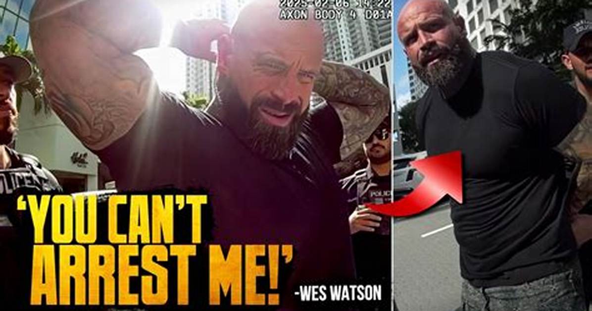 Wes Watson Arrest Timeline How Dating Violence Charges Led to a Gym Assault