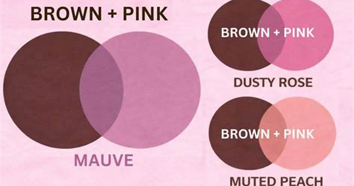 What Color Does Pink and Brown Really Make the Unexpected