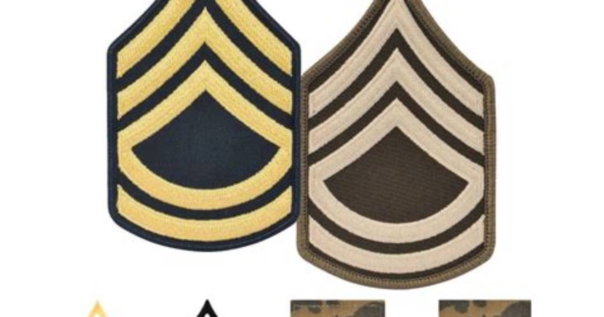 What Does an Sfc Insignia Look Like Visual Breakdown of the Army S E 7