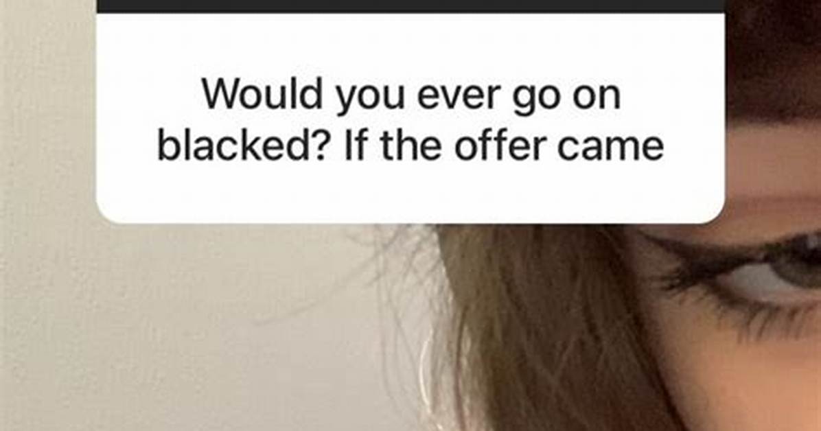 What Does Blacked Mean The