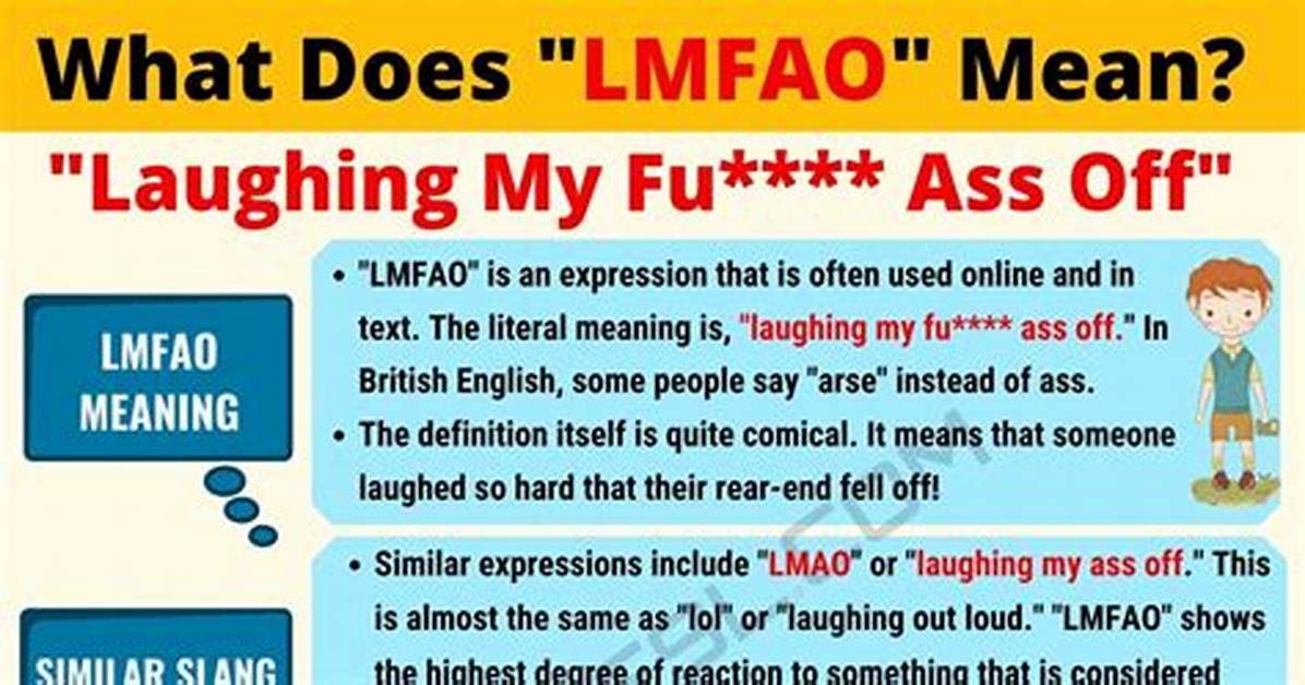 What Does Lmfao Really Mean the Slang Meaning and Pop Group