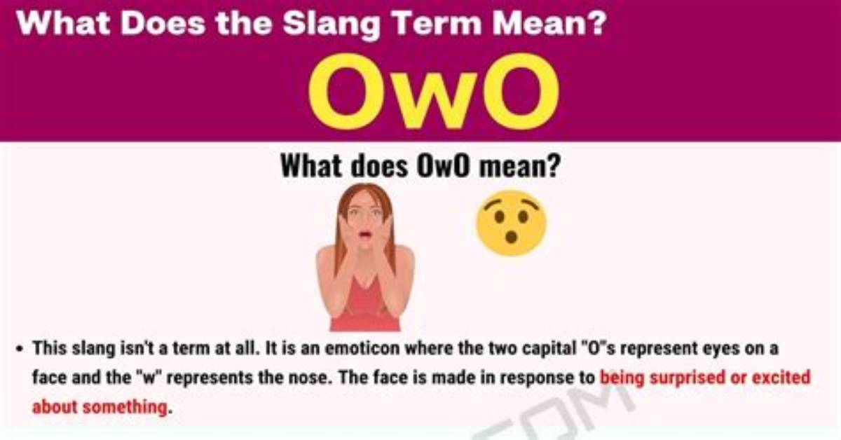 What Does Owo Actually Mean Internet Slang Explained Amid High Profile
