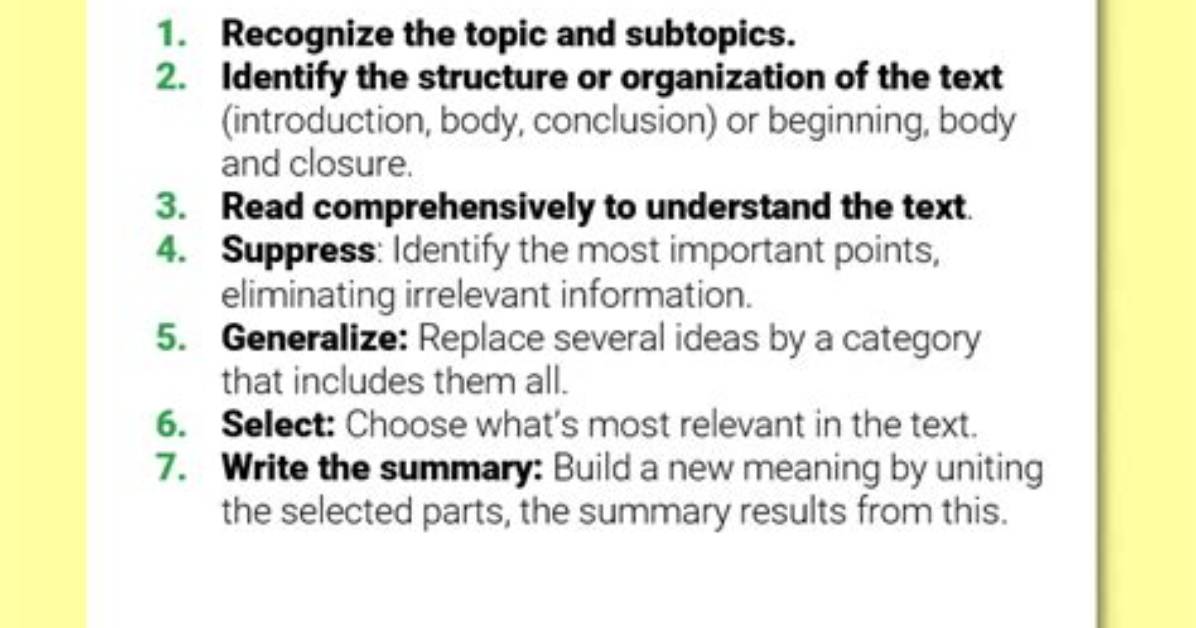 What Does Summarize Mean Real World Examples from Classic Books To