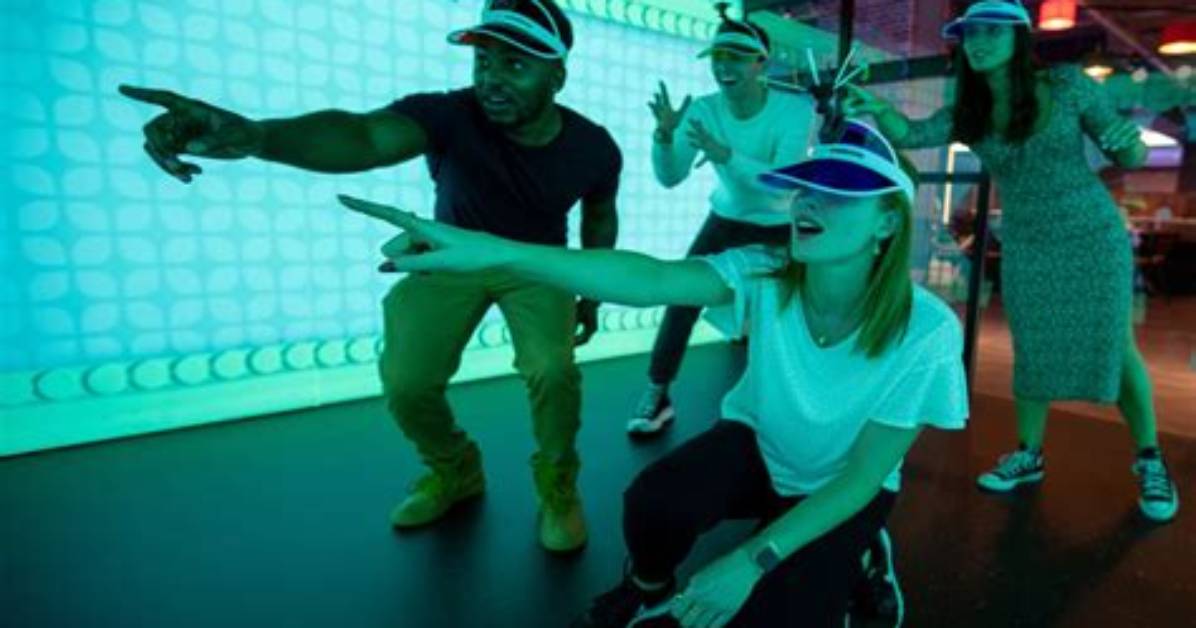What Immersive Gamebox Nyc Actually Looks Like Motion Sensors Projection Walls And