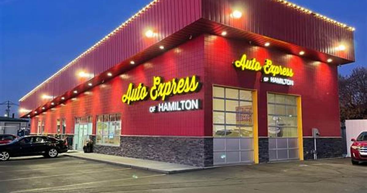 What Is Auto Express of Hamilton Inside the County S New