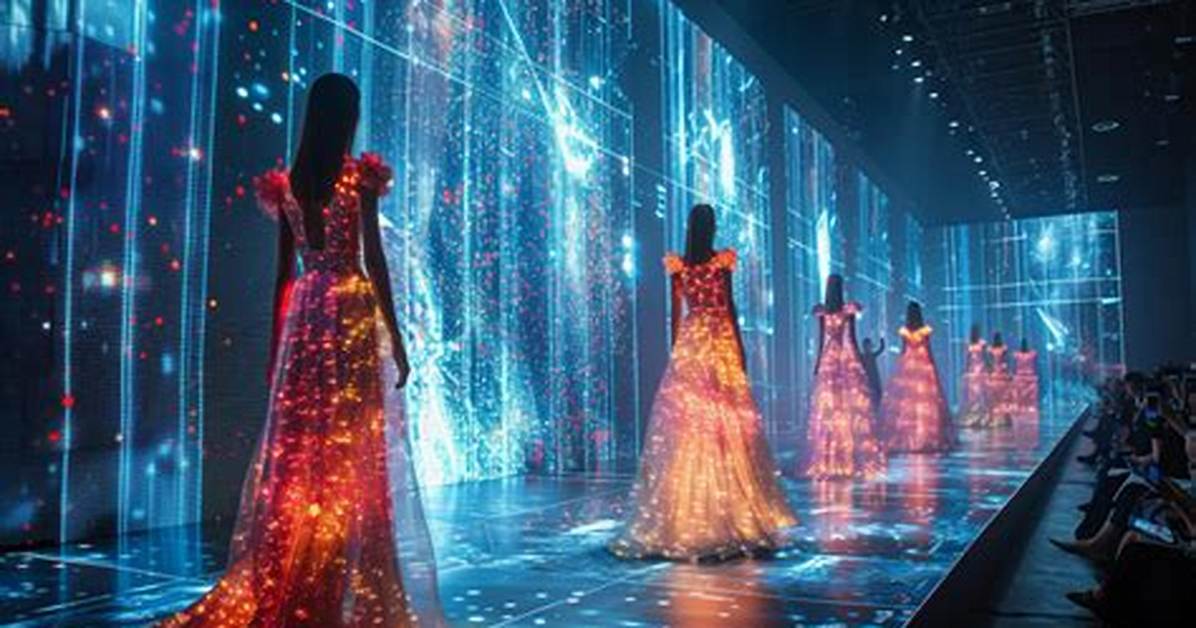 When a Virtual Heroine Walked Paris Runways Inside Lightning S Surreal Louis