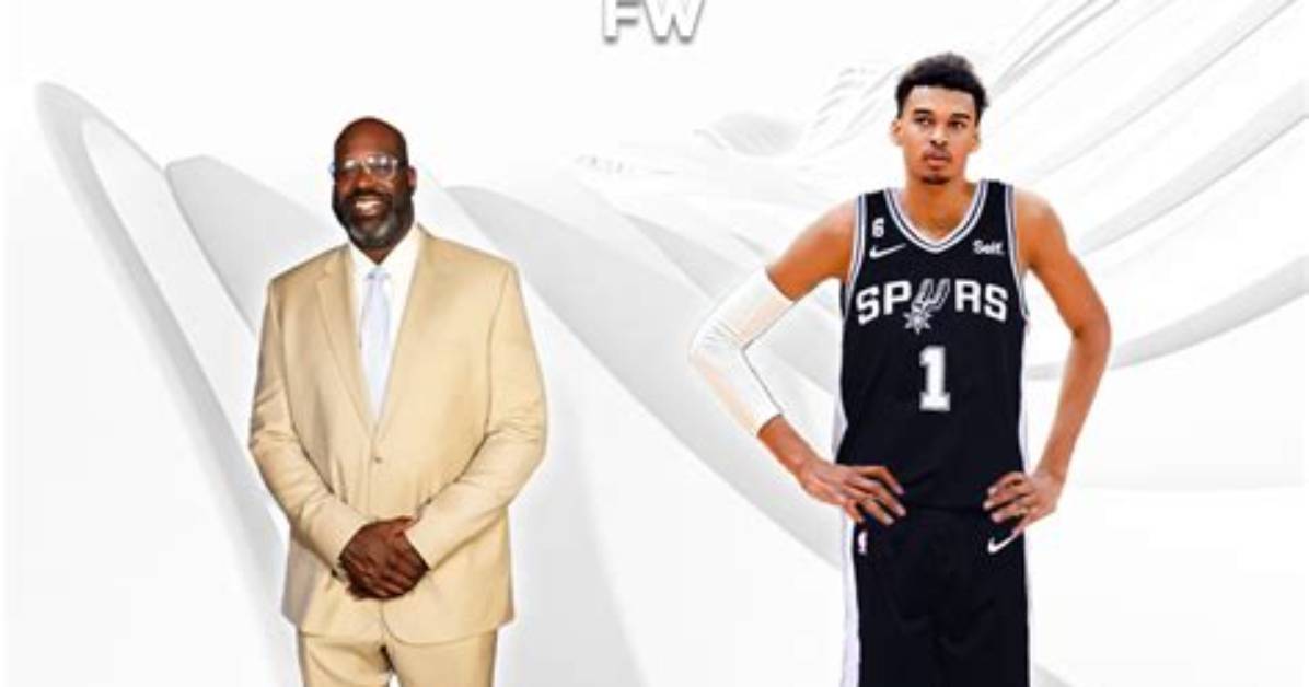 When Wemby Stood Next to Shaq Inside O Neal S Bold First Perfect Big Man