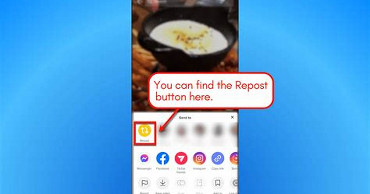 Where Is the Repost Button on Tiktok Exact Menu Locations And