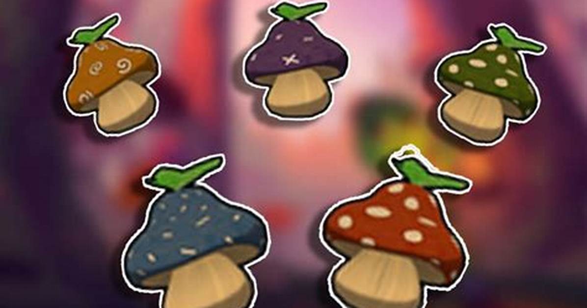 Where to Find Purple Shroomberry in Peak Map Coordinates and Visual