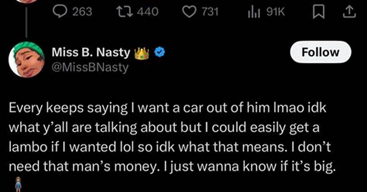 Who Is Ms B Nasty Everything to Know About Her Background Content And