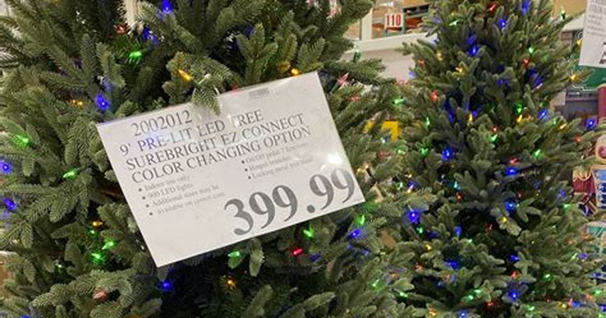 Why Costco Christmas Trees Are Selling out Weeks Before The