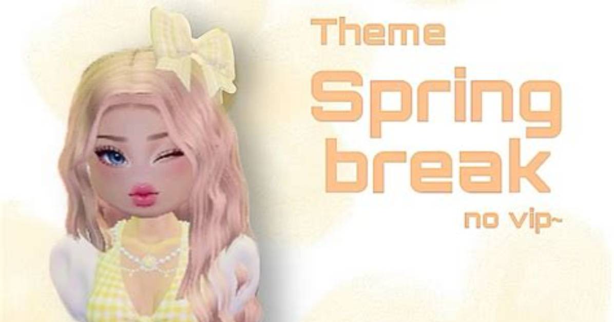 Why Everyone Loses the Dti Spring Break Theme the Secret