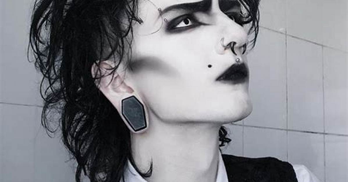 Why Masculine Goth Makeup Is Taking