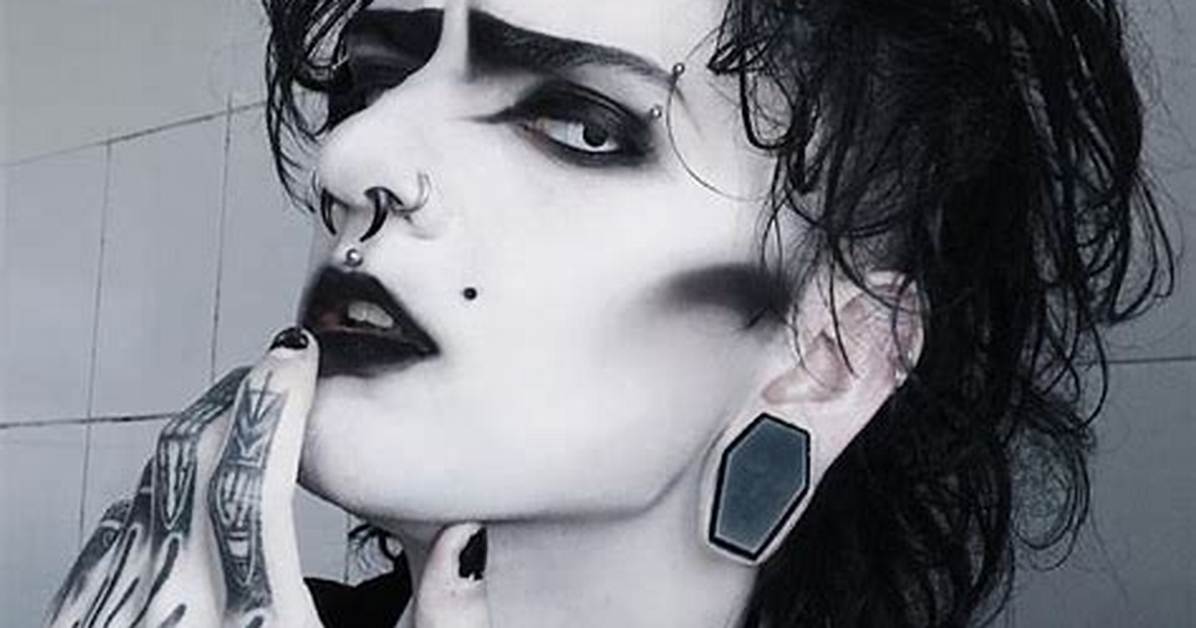 Why Masculine Goth Makeup Is