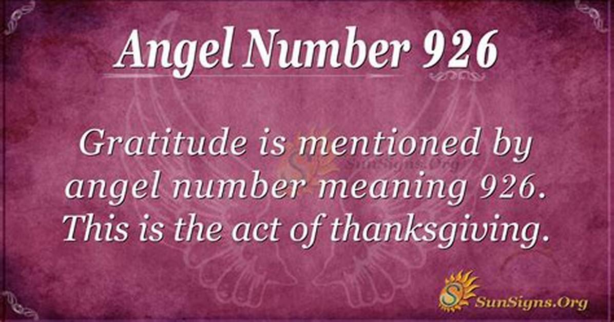 Why Seeing 926 Angel Number Right Now Signals an Urgent Cosmic Shift In