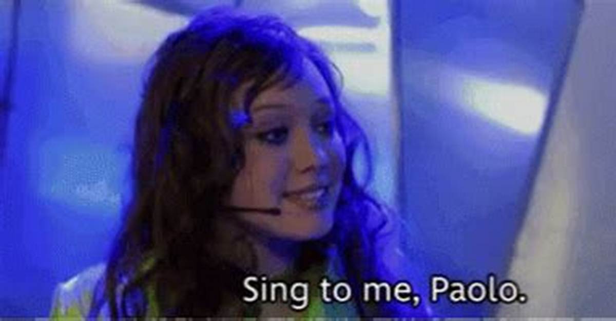 Why Sing to Me Paolo Is Taking over the Internet Again After Hilary Duff S