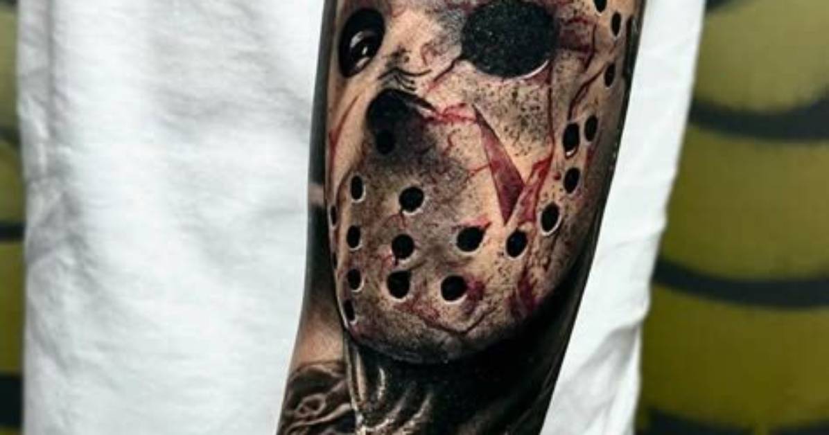 Why the Jason Mask Tattoo Still Dominates Flash Day Madness and Horror Ink