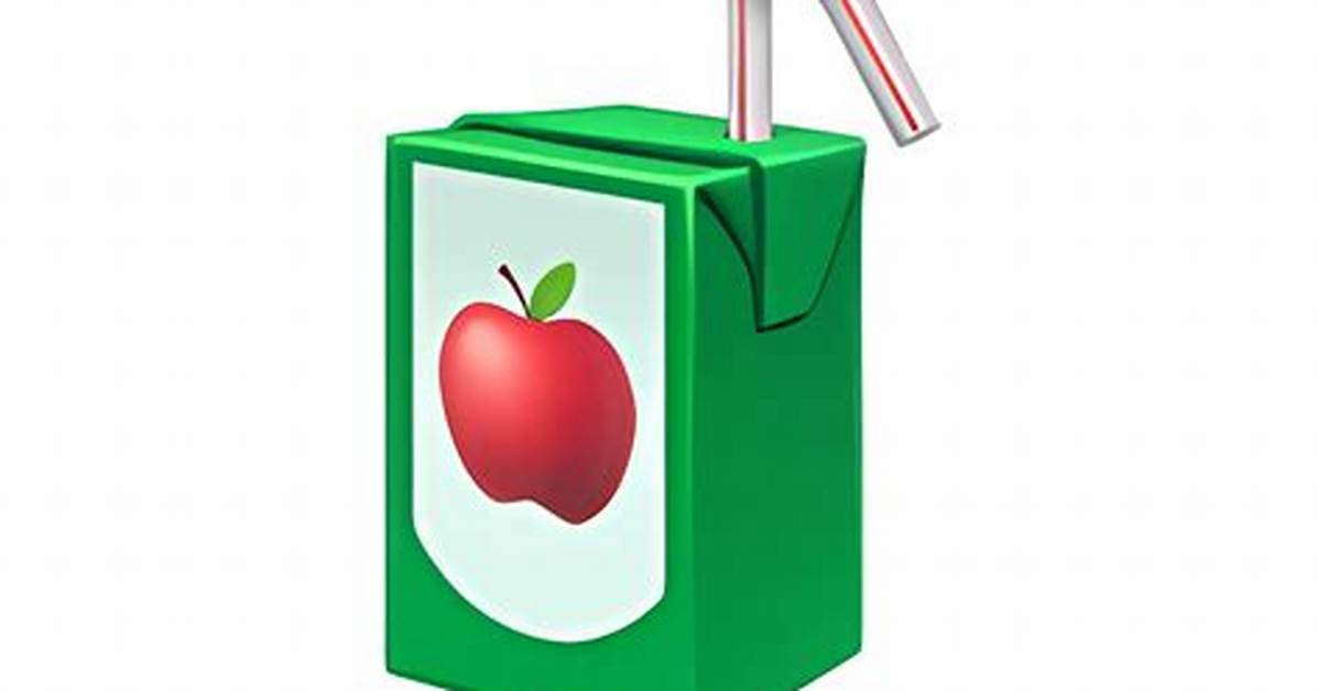 Why the Juice Box Emoji Is